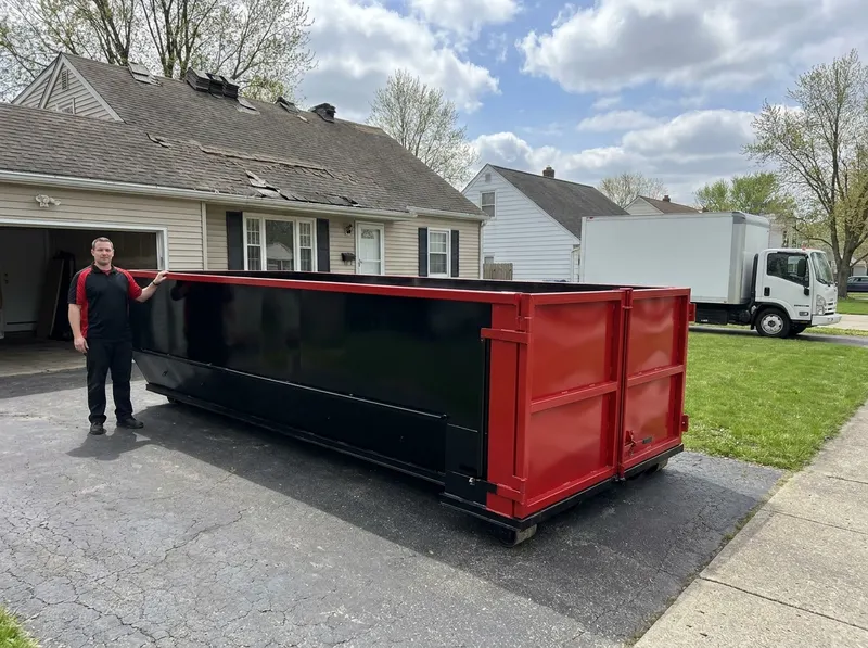 Roofing Tear-Off Dumpster Rental in Dayton, OH
